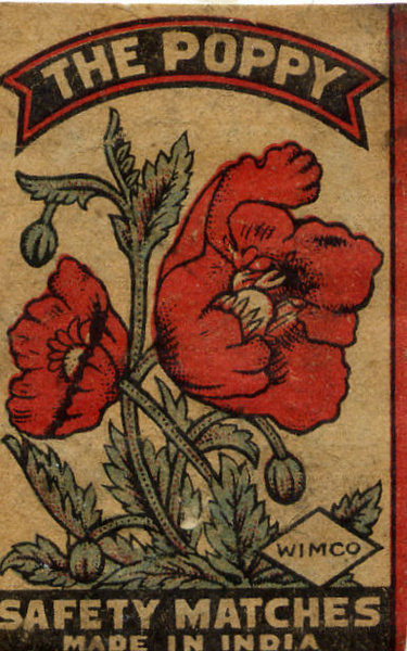 Matchbox India 100 - Old Matchbox Labels