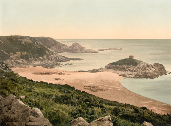 Jersey Portelet Bay 16 - Old Photos of Jersey