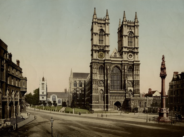 London Westminster Abbey 32 - Old Photos of London