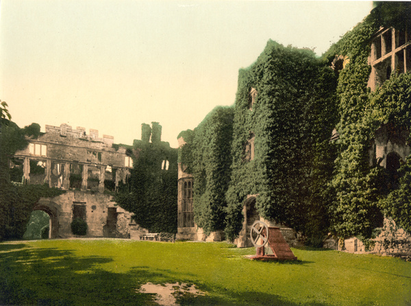 Abergravenny Raglan Castle 7 - Old Photos of Abergravenny
