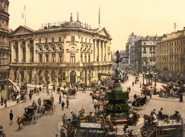 London Piccadilly Circus 9 - Old Photos of London