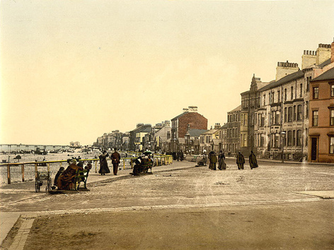 Redcar Esplanade 1 - Old Photos of Redcar