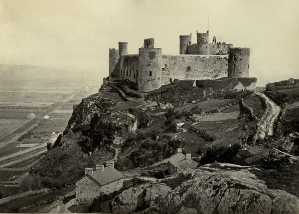 Harlech Castle Wales 1 - Old Photos of Wales