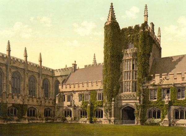 Oxford Magdalen College 2 - Old Photos of Oxford