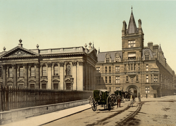 Cambridge Caius College  2 - Old Photos of Cambridge