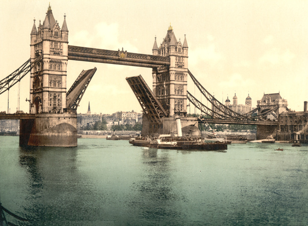 London Tower Bridge 15 - Old Photos of London
