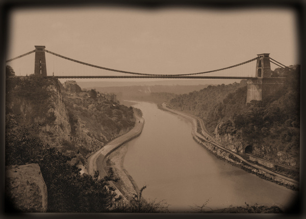 Bristol Clifton Suspension Bridge 10 - Old Photos of Bristol