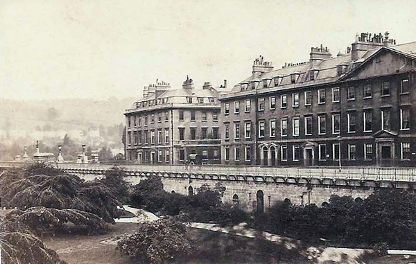 Bath North Parade 11 - Old Photos of Bath