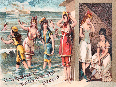 Victorian Beach Scene 19 - Edwardian Beach Scenes