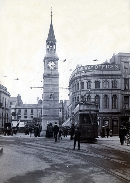 Plymouth Derrys Clock 61 - Old Photos of Plymouth