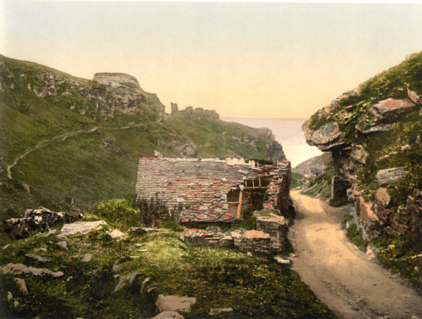 Tintagel  King Arthur's Castle 1 - Old Photos of Tintagel