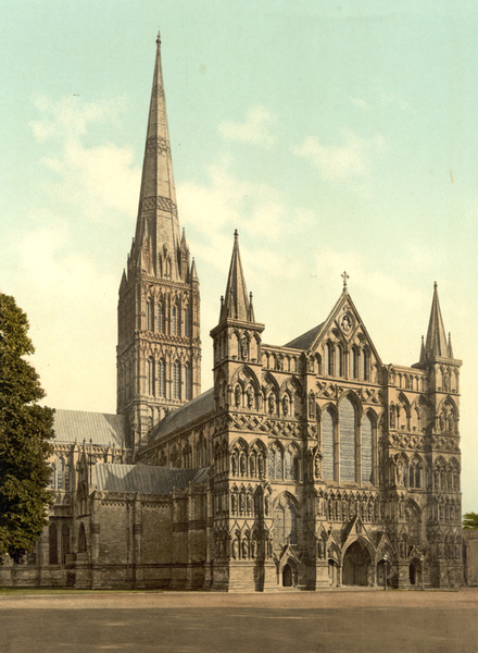 Salisbury Cathedral 1 - Old Photos of Salisbury