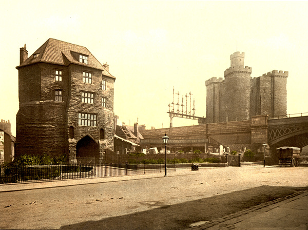 Newcastle Black Gate 1 - Old Photos of Newcastle Upon Tyne