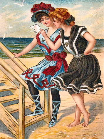 Victorian Beach Scene 32 - Edwardian Beach Scenes