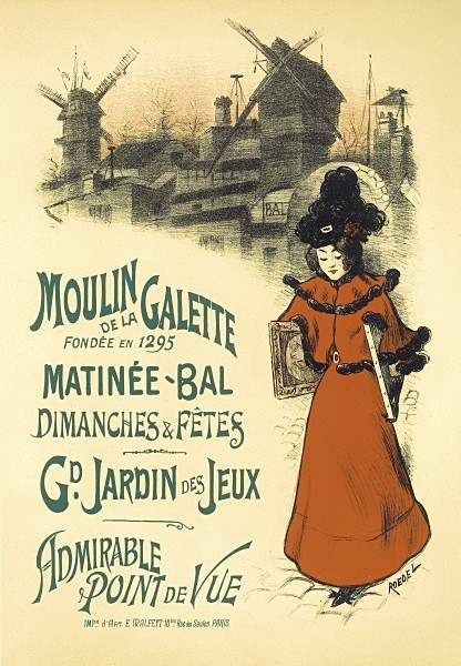 Moulin Galette 48 - FRENCH POSTERS
