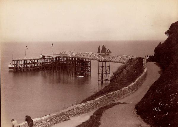 Tenby The Pier 3 - Old Photos of Tenby