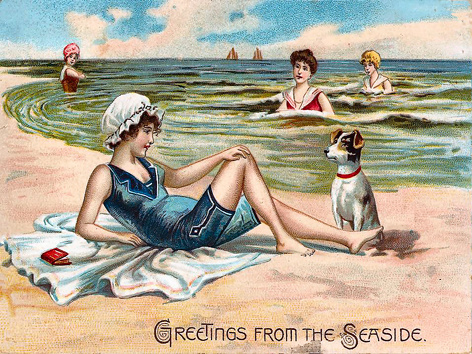 Victorian Beach Scene 30 - Edwardian Beach Scenes