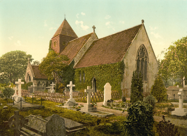 Hastings Hollington Church 6 - Old Photos of Hastings