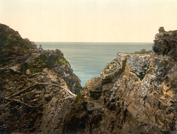 Tintagel King Arthur's Castle  2 - Old Photos of Tintagel