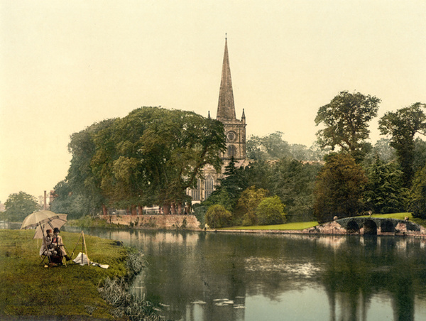 Stratford Trinity Church 3 - Old Photos of Stratford on Avon
