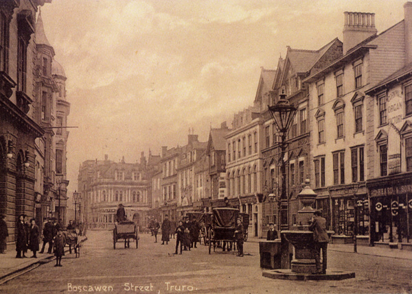 Truro Boscawen St 1 - Old Photos of Truro