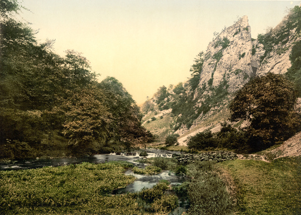 Peak District Dovedale 11 - Old Photos of Peak District