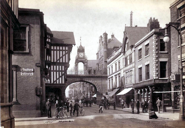 Chester Eastgate 10 - Old Photos of Chester