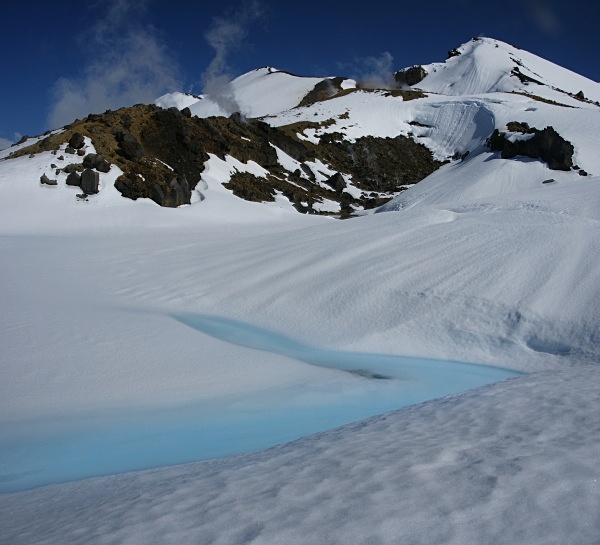 Emerald lakes - New Zealand - National Park (North Island)