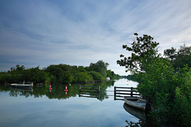 <center>Early Morning on Ranworth Broad</center> - <font color=yellow>Norfolk</font>
