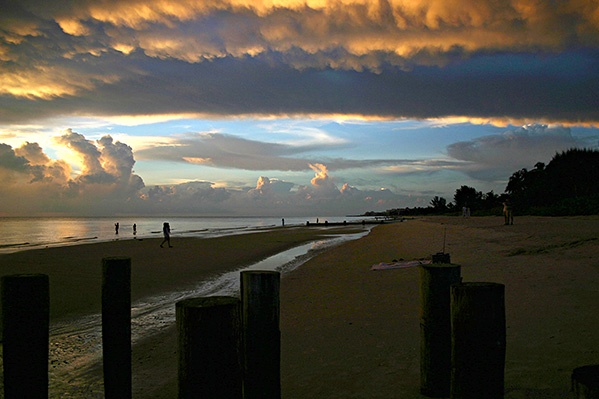 Storm Over Naples - <font color=yellow>Florida</font>