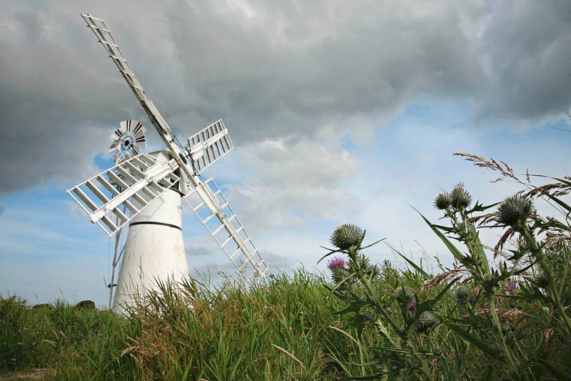 <center>Thurne's White Mill</center> - <font color=yellow>Norfolk</font>
