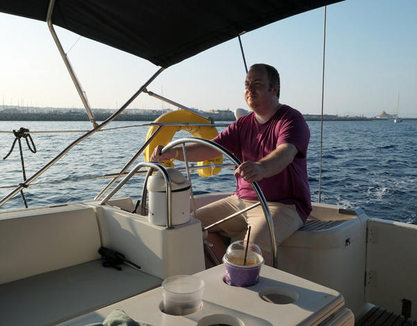 Steering the Sailboat - Rhodes