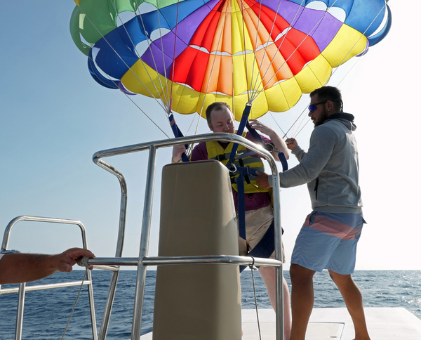 Stephen Parasailing - Rhodes