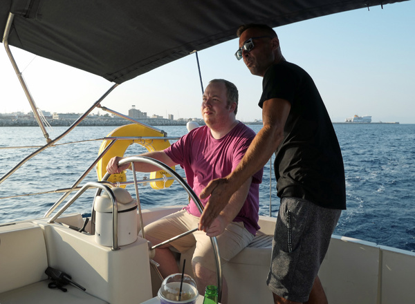 Steering the Sailboat - Rhodes