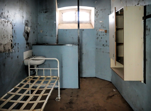 A single cell at HMP Shepton Mallet - Shepton Mallet Prison