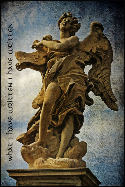 6 Written - Bernini Angels (Rome) - Stations of the Cross