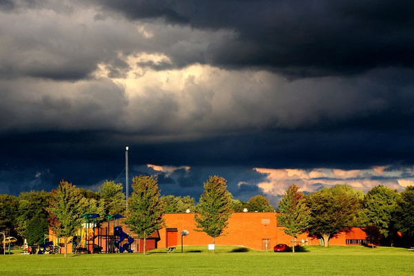 Crazy Storm CLoud Worsens.... - Landscapes, Places, and Things in Nature