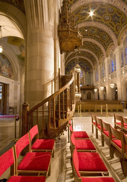 Rosary's Staircase - Architecture and Night Skyline