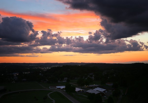 Sunset from Rising Park - Landscapes, Places, and Things in Nature