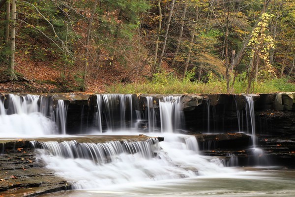 Quary Rock Falls in the Fall - Landscapes, Places, and Things in Nature