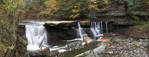 Tinker Falls Viaduct Park-Pano - Landscapes, Places, and Things in Nature