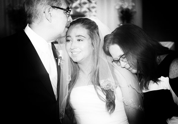 Kim and her parents - Kim and Jordan, COVID19 Wedding, No reception