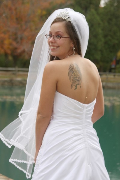 The Bride's Tattoo - Wedding of Sam and Jessica