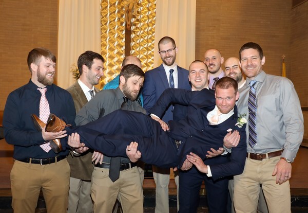 Groomsmen got him - Kim and Jordan, COVID19 Wedding, No reception