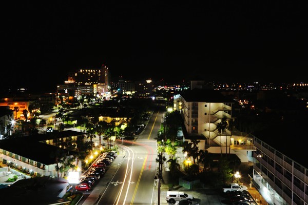 Clearwater Beach from above - Architecture and Night Skyline