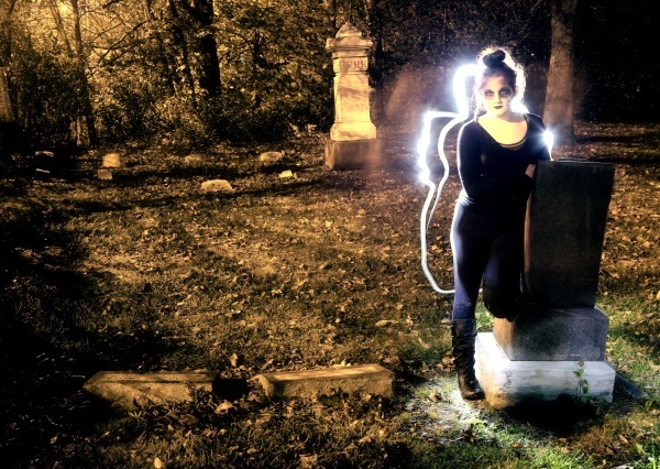 Standing Zombie Angel - Landscapes, Places, and Things in Nature