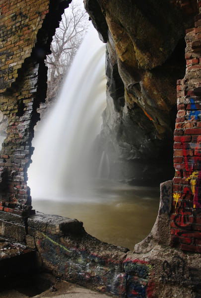 Elyria Cascade Park Waterfalls - Landscapes, Places, and Things in Nature