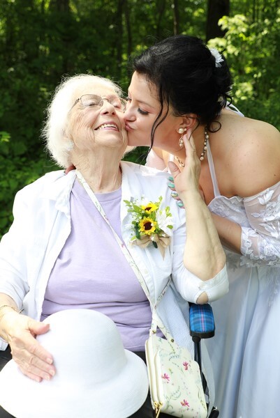 I love my Grandma! - Oak Openings Wedding
