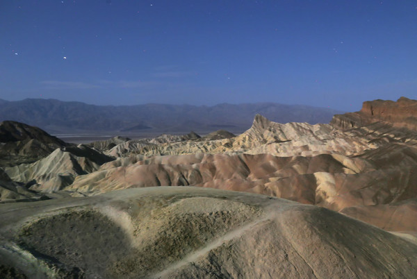 Dante's View love by Moonlight - California- Yosemite, Death Valley, and San Francisco