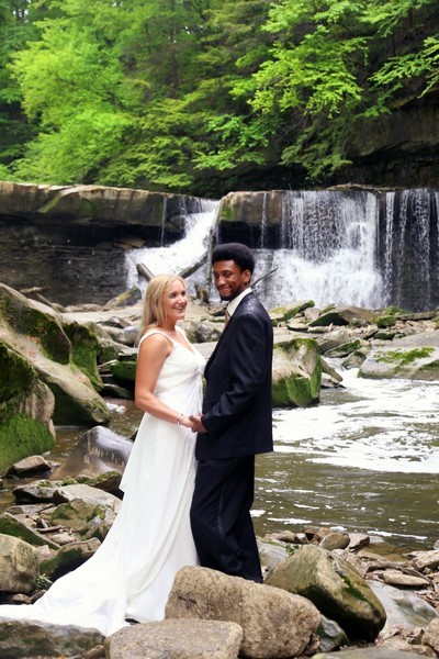  - Castle and Waterfall Wedding